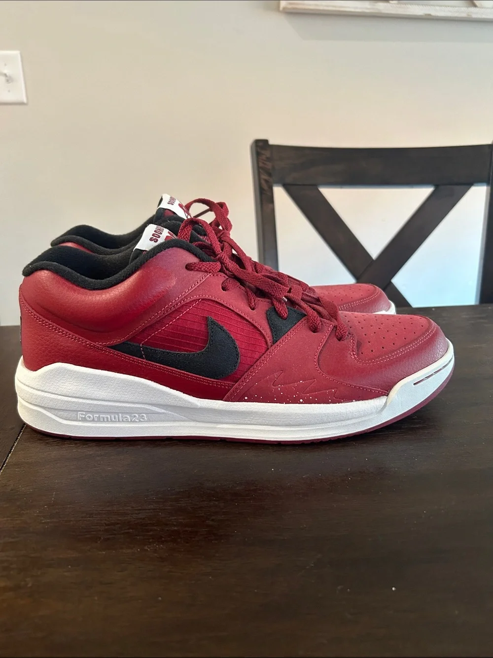 Men's Red Oklahoma Sooners Jordan Stadium90 - Team Issued